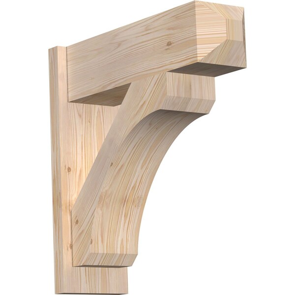 Ekena Millwork Legacy Craftsman Smooth Outlooker, Douglas Fir, 7 1/2"W x 24"D x 24"H OUT08X24X24LEC04SDF - main